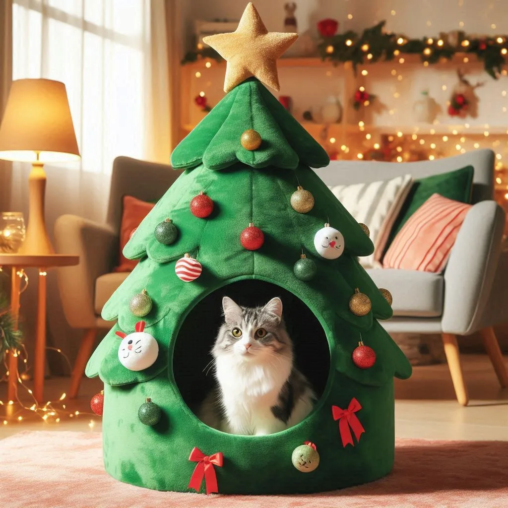 Christmas-Inspired-Pet-Bed