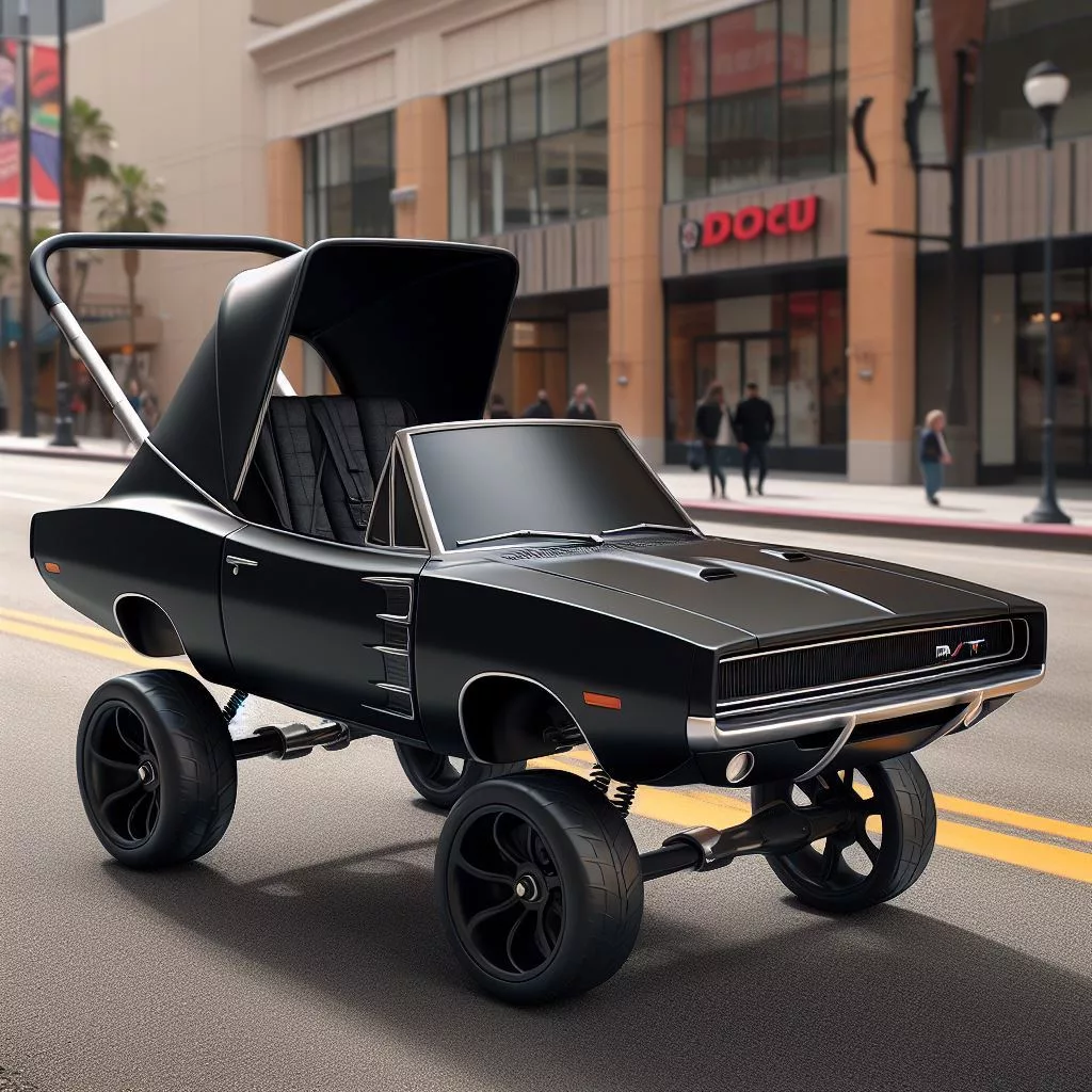 Dodge-Charger-RT-1970-Stroller