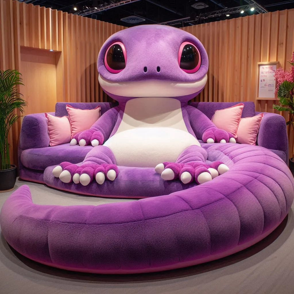 Giant-Gecko-Shaped-Loungers