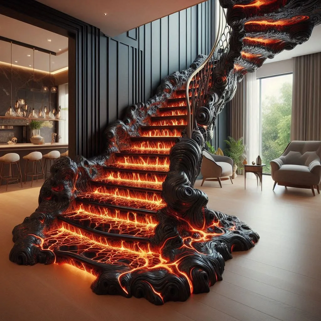 Lava-Staircase