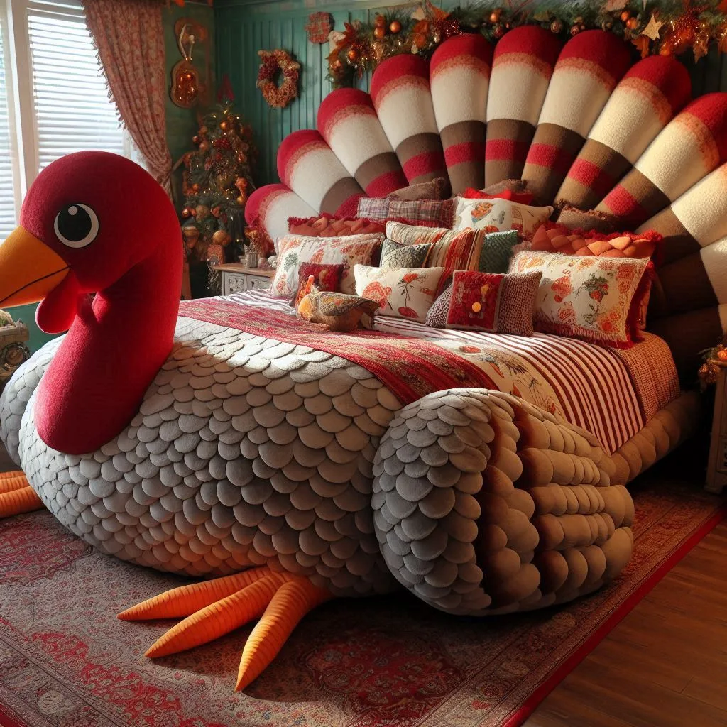 Turkey-Shaped-Bed