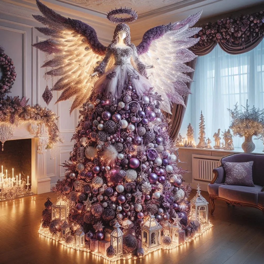 Angel-Shaped-Christmas-Tree