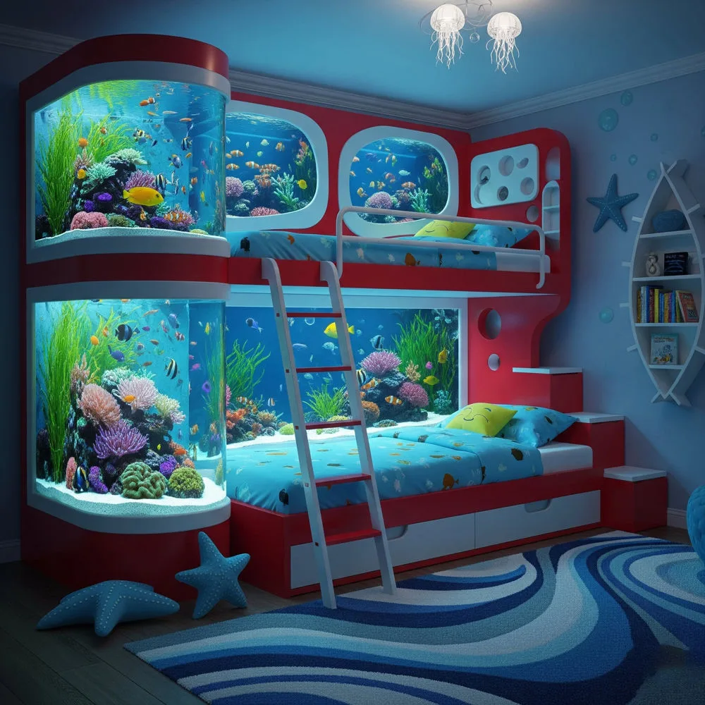 Aquarium Bunk Bed