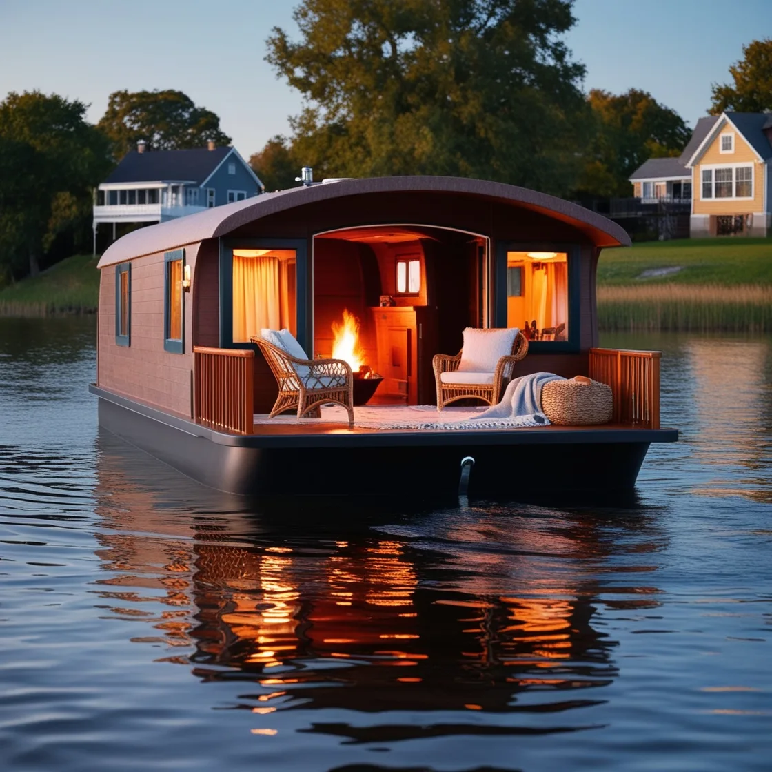 Cozy-Houseboat