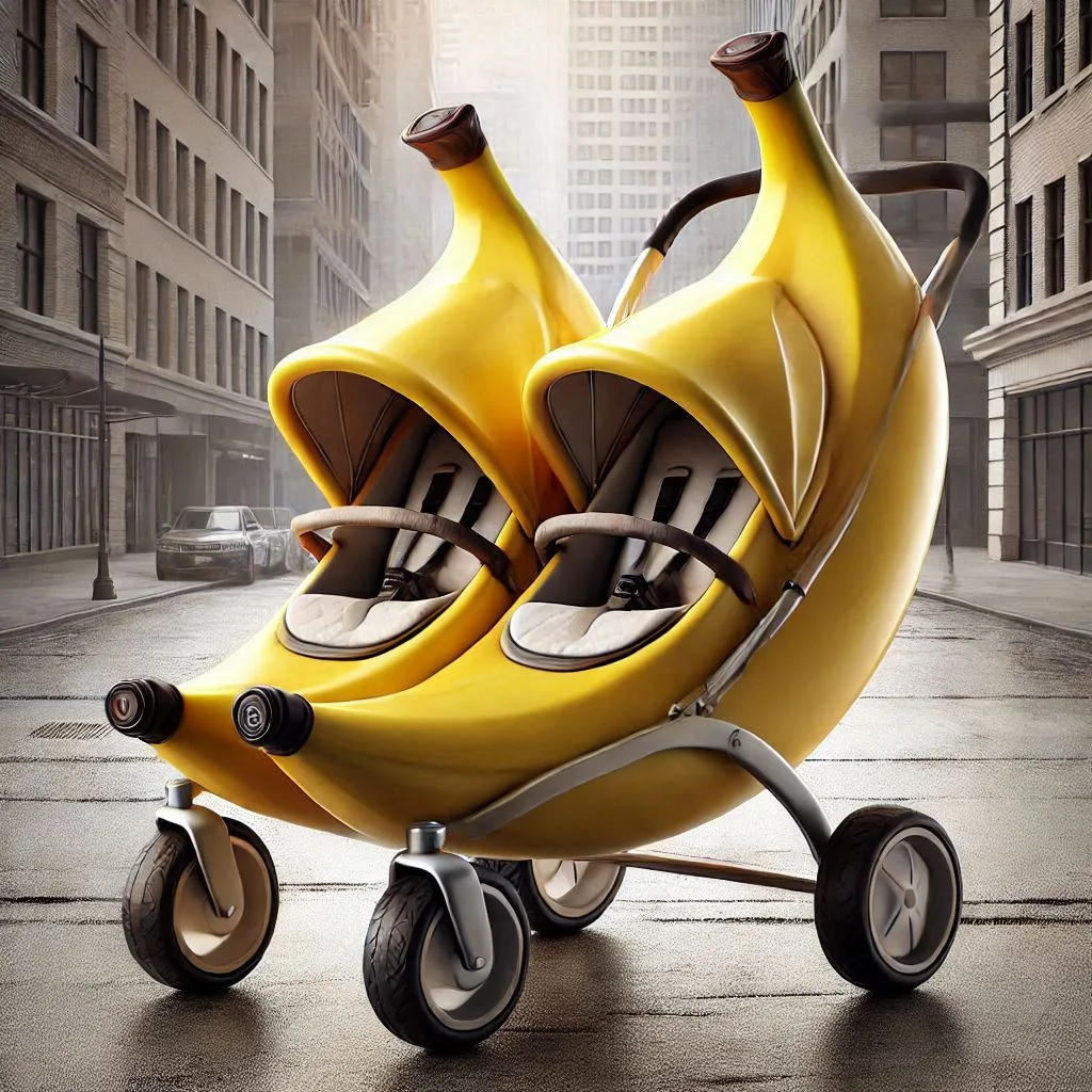 Fruit-Shaped-Twin-Stroller