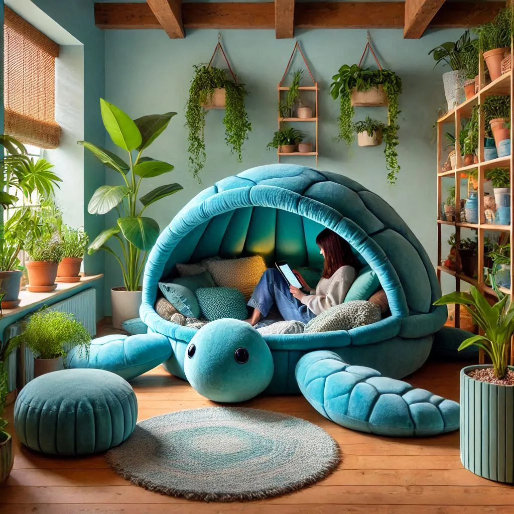 Giant-Turtle-Shaped-Lounge-Pod