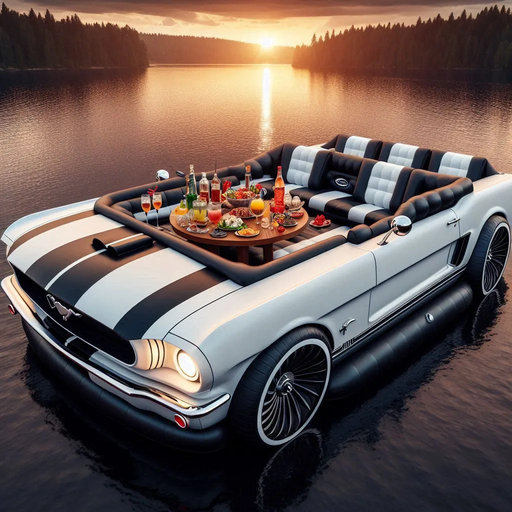 Mustang-Shaped-Lounge-Boat