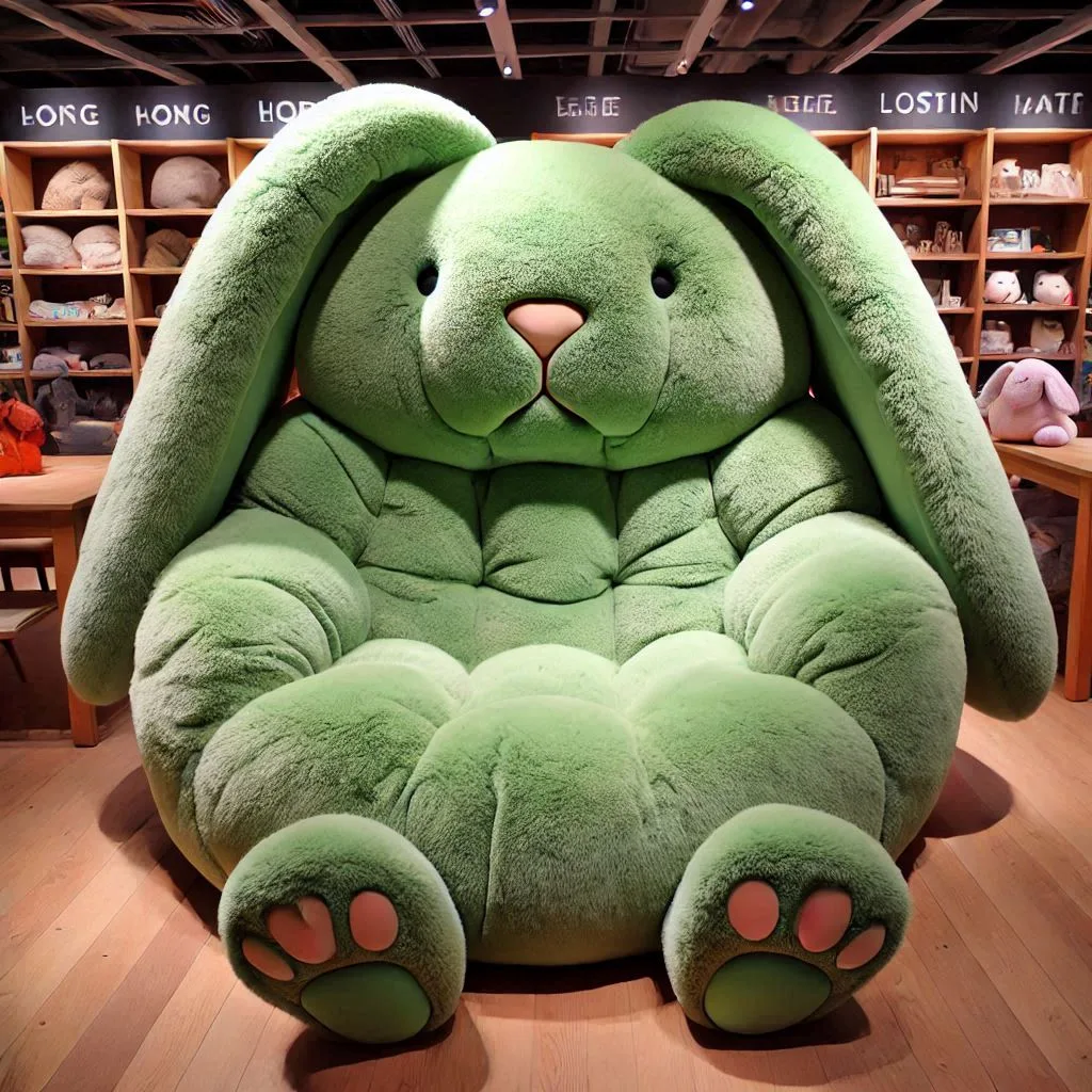 Rabbit-Shaped-Lounger