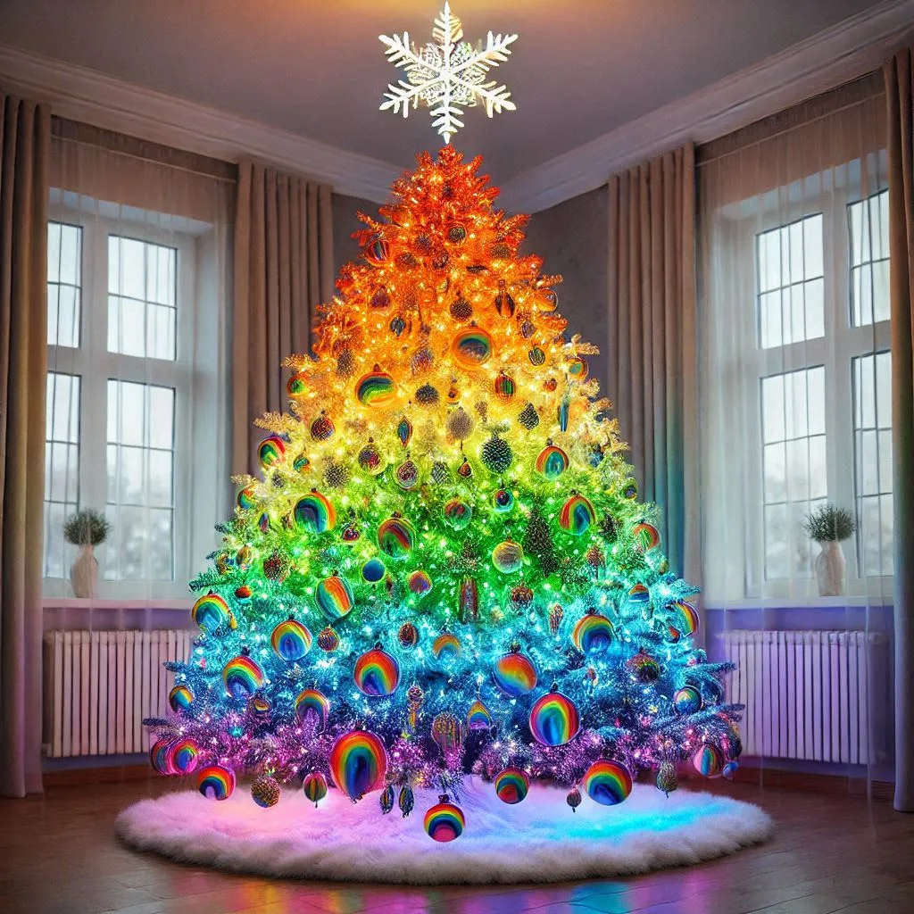 Rainbow-Christmas-Tree