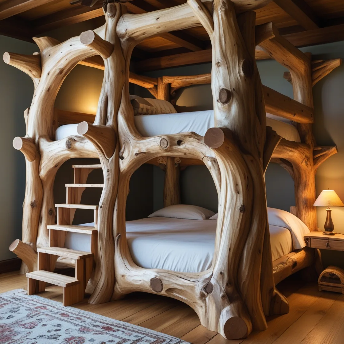 Wooden-Bunk-Bed