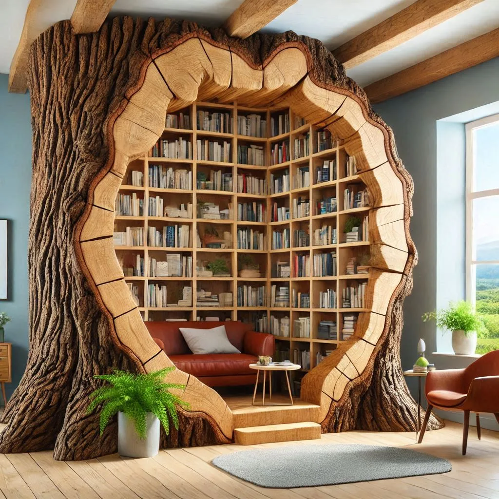 Giant-Hollowed-Log-Reading-Nook