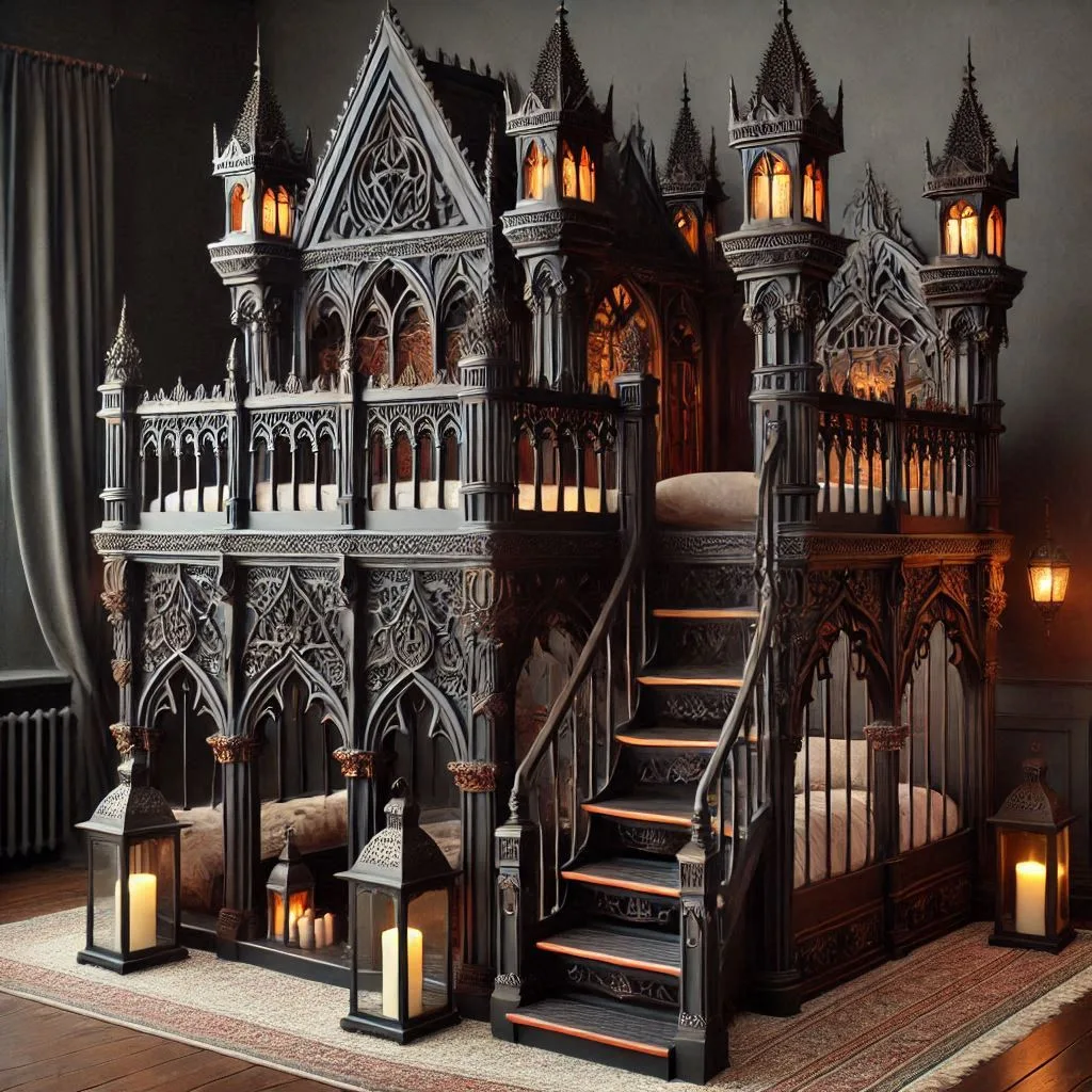 Gothic Castle Bunk Bed