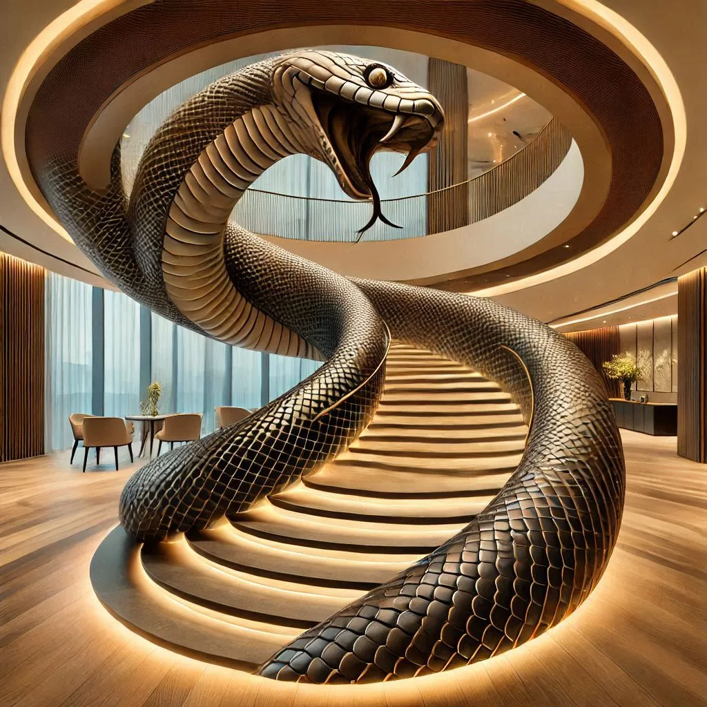 Snake-Shaped-Staircase