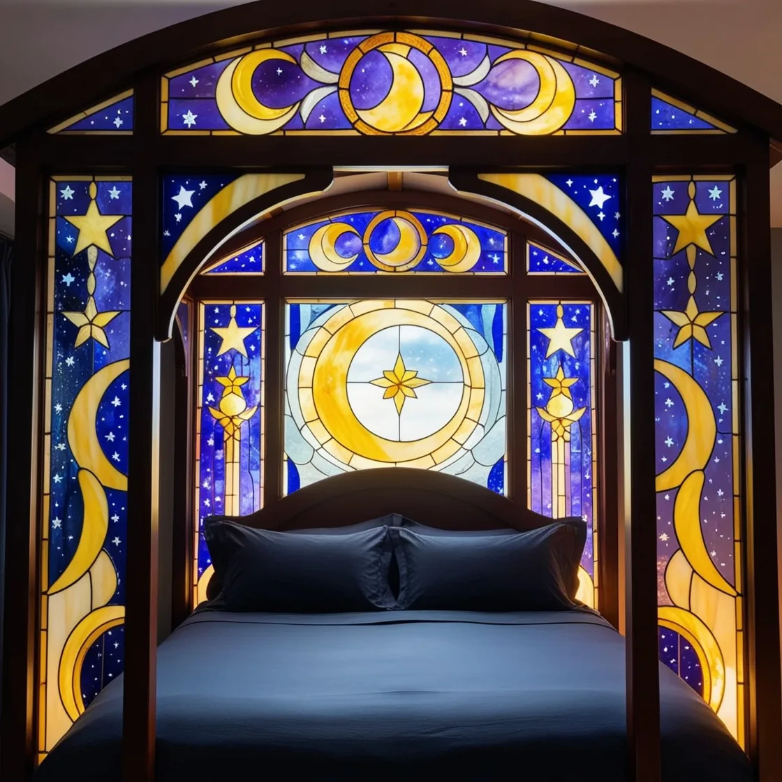 Stained-Glass-Canopy-Bed