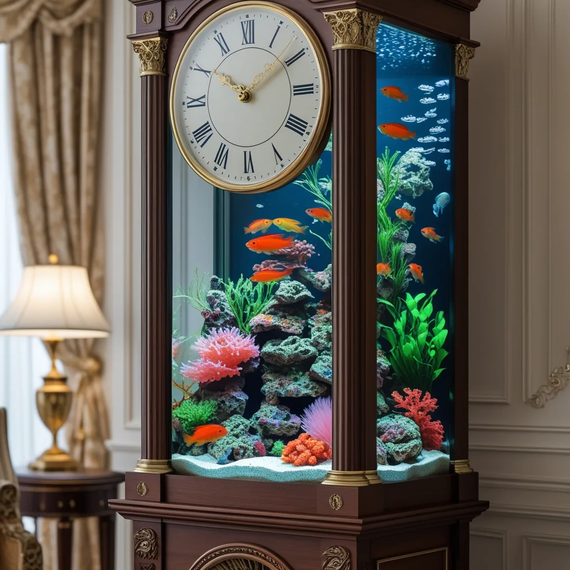 Grandfather-Clock-Aquarium