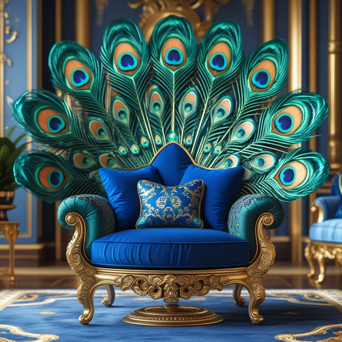 Peacock-Inspired-Chairs