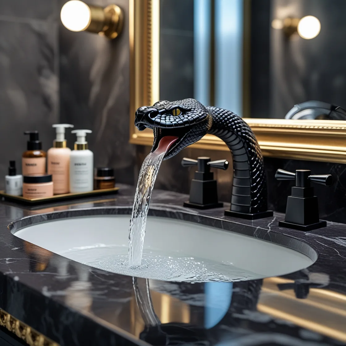 Snake-Shaped-Faucet