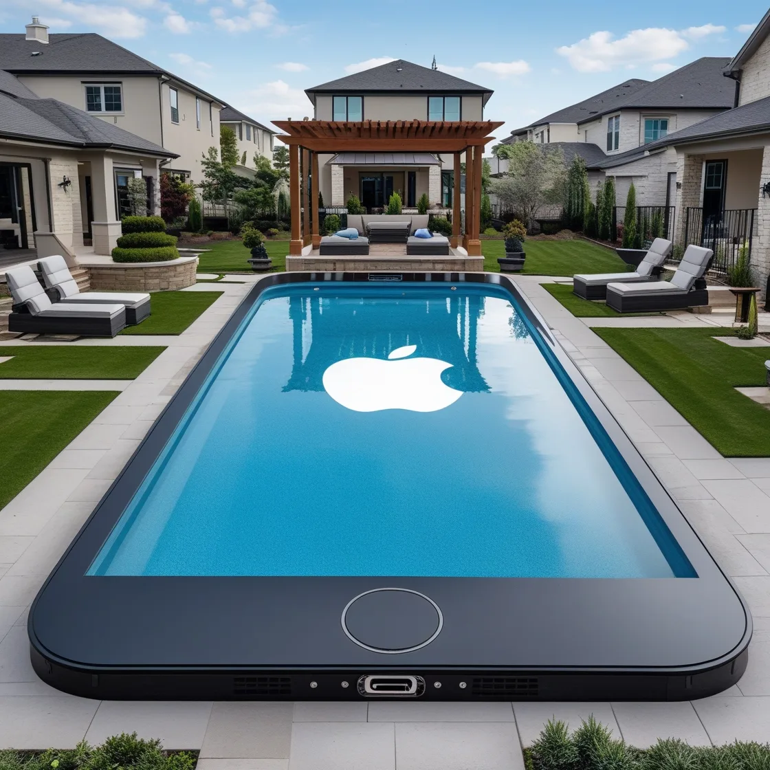 iPhone-Shaped-Pool