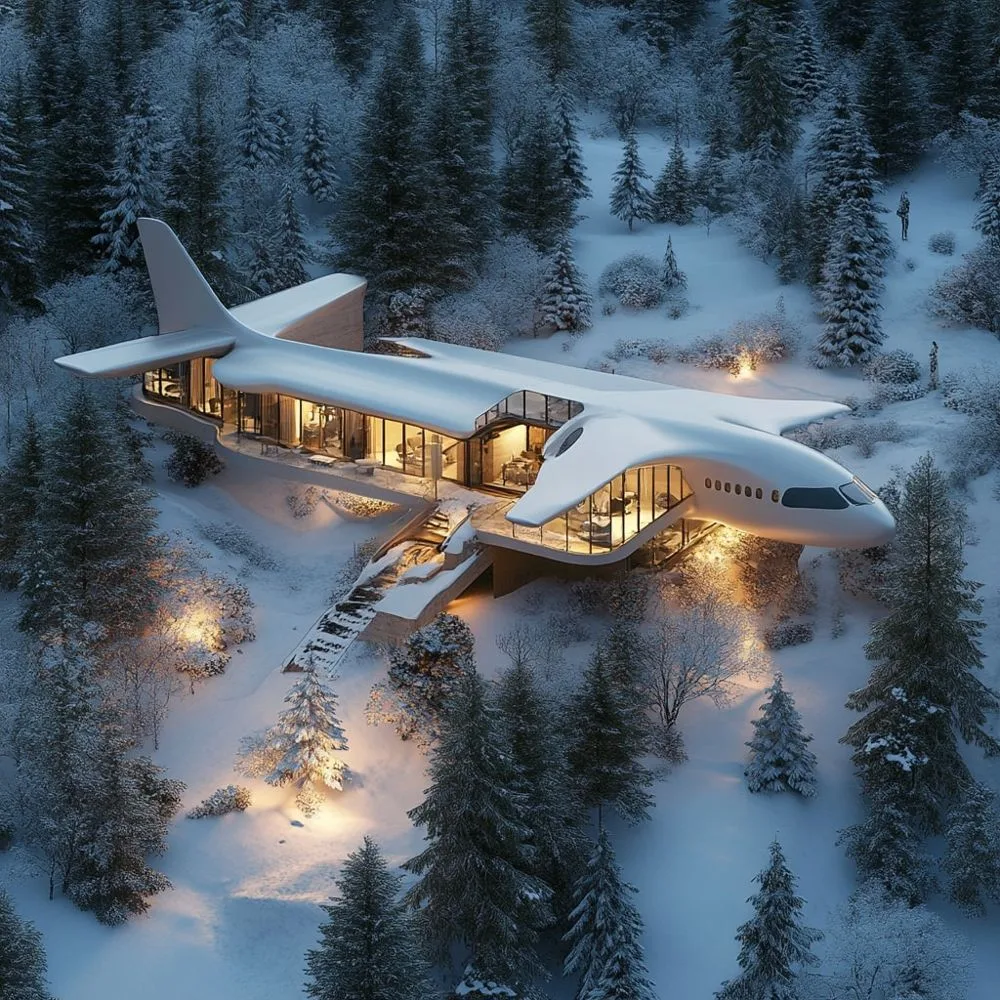 Airplane-Mountain-Mansion