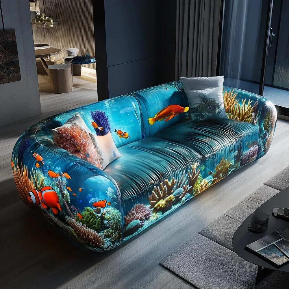 Aquarium-Sofa