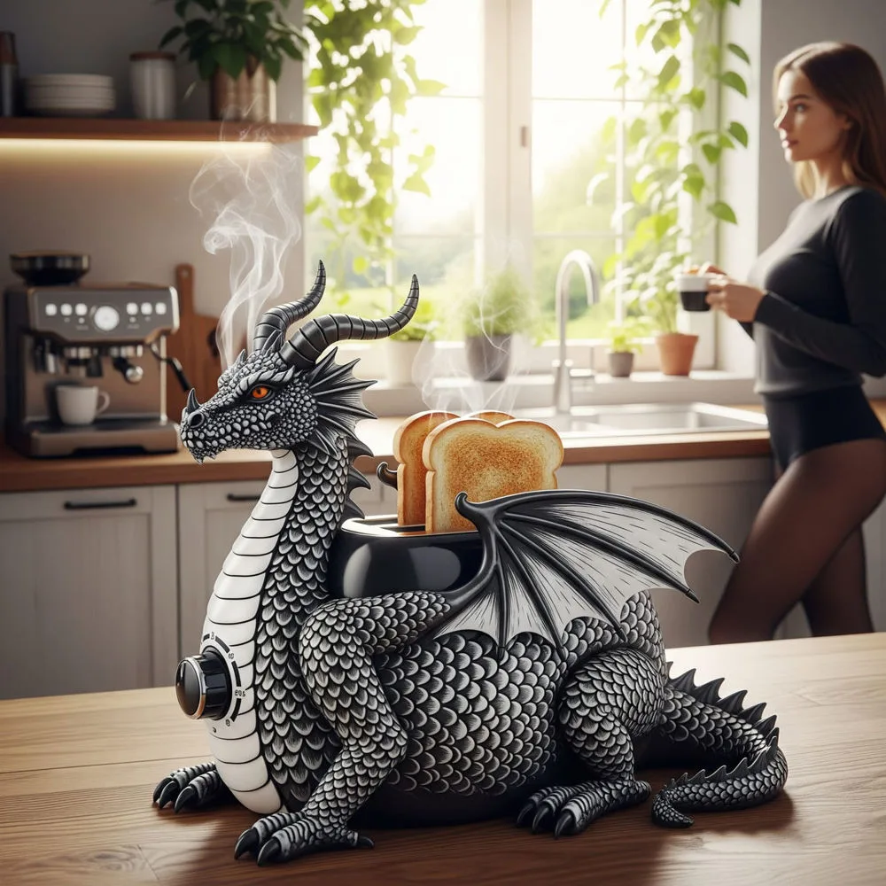 Dragon-Shaped Toaster