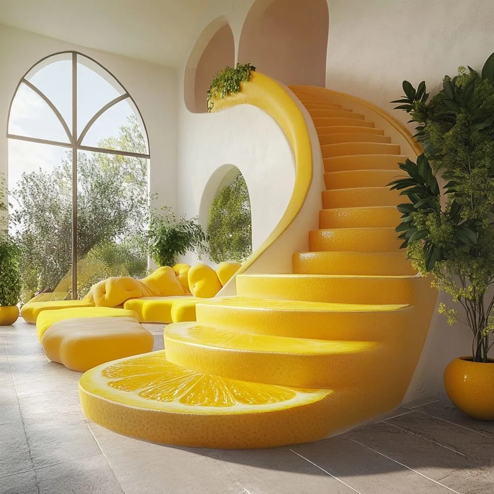 Fruit-Shaped-Staircases