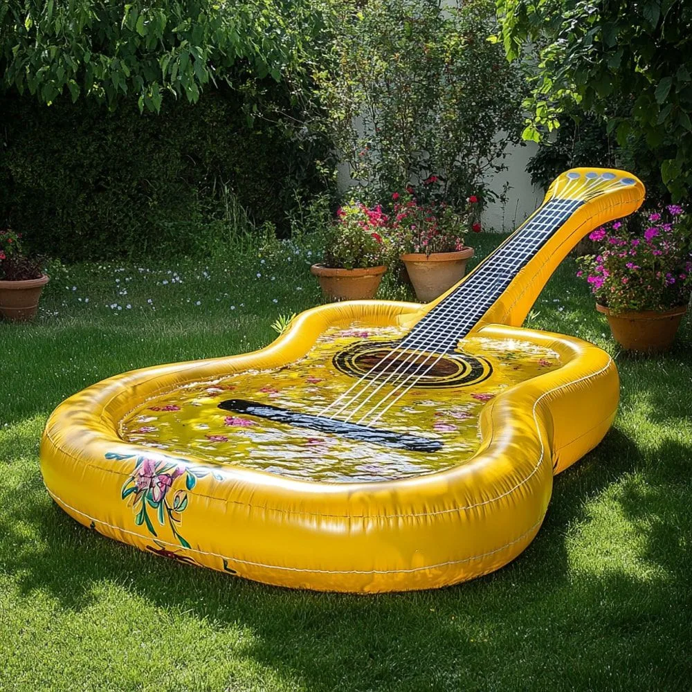 Inflatable-Guitar-Swimming-Pool