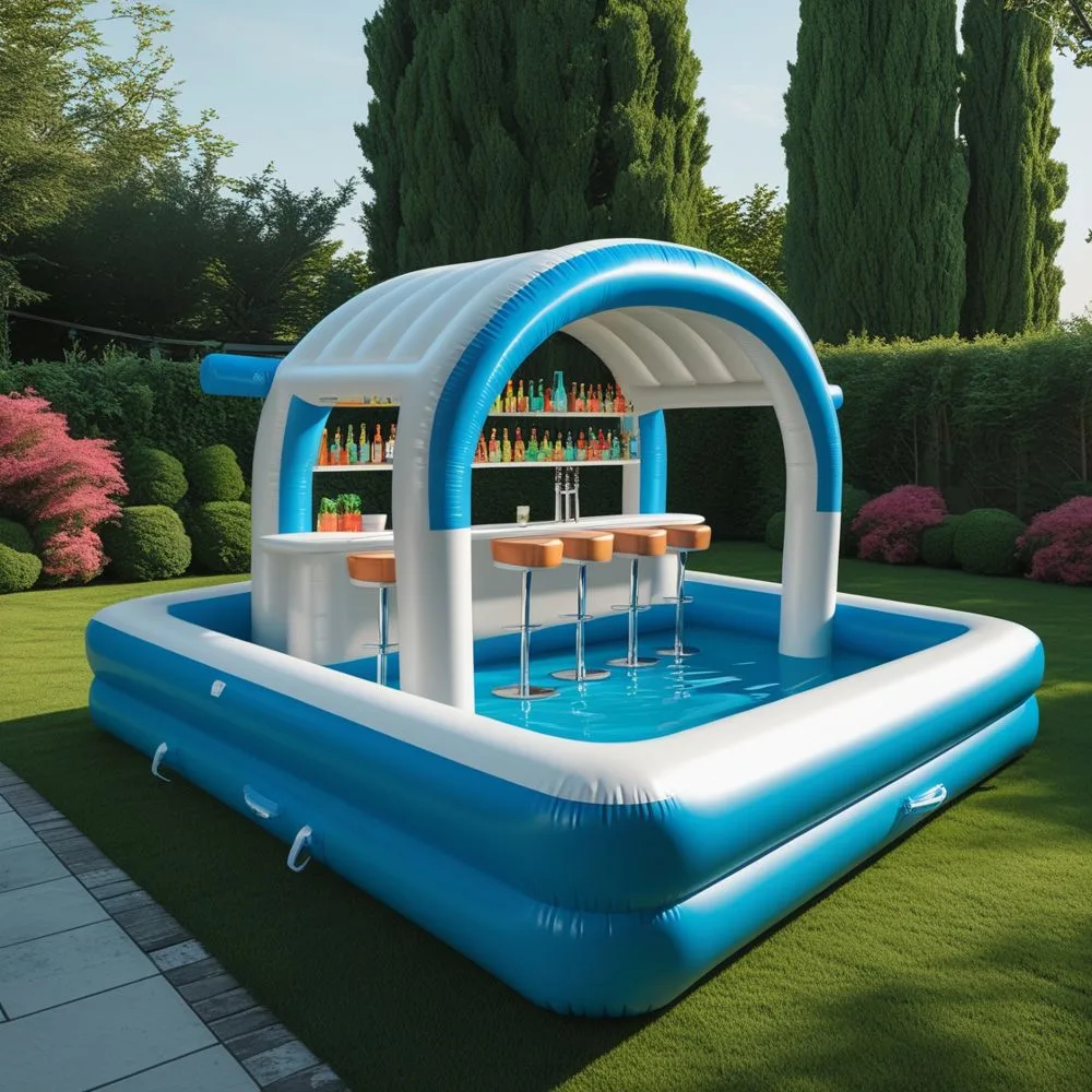 Inflatable Pool Bar
