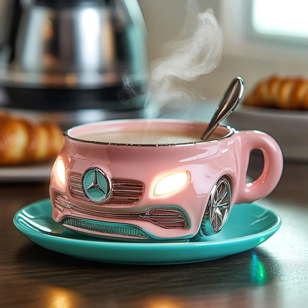 Mercedes-Inspired Coffee Mug