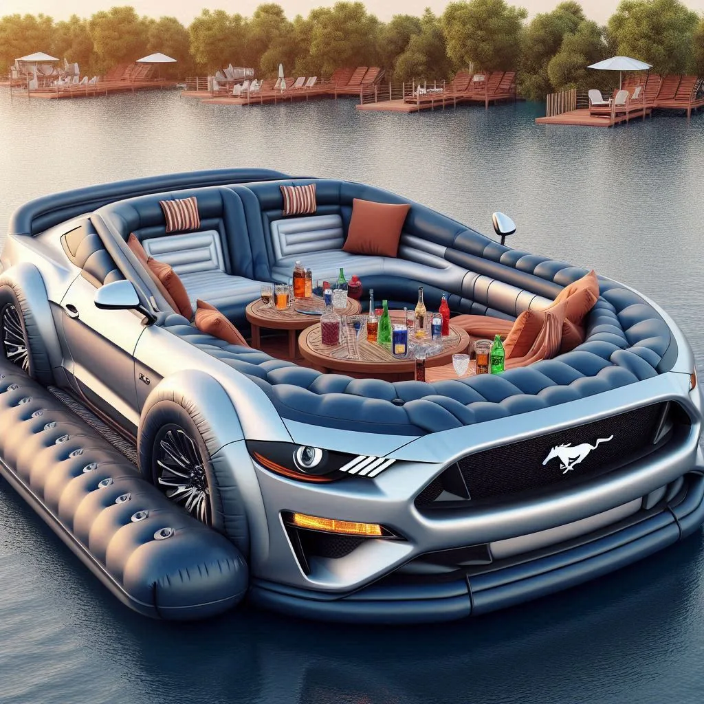 Mustang Inflatable Lounge Boat