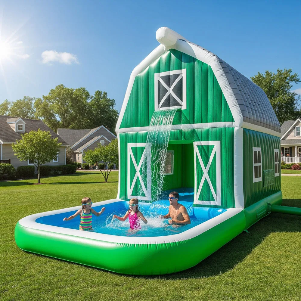 Inflatable Barn Pools