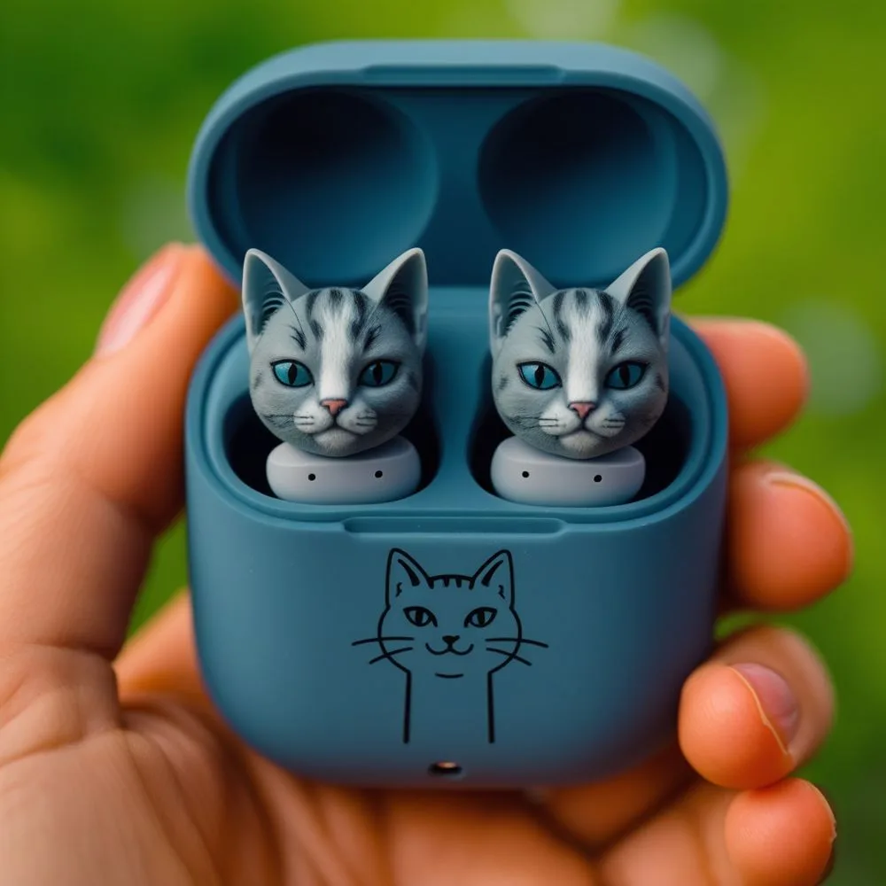 Cat Earbuds