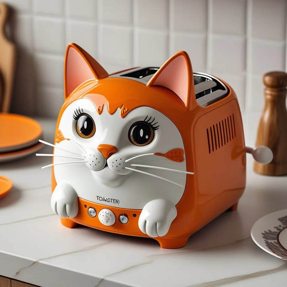 Cat Shaped Toaster
