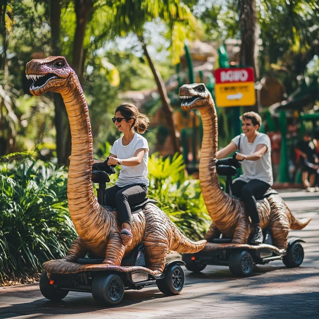 Dinosaur Mobility Scooter