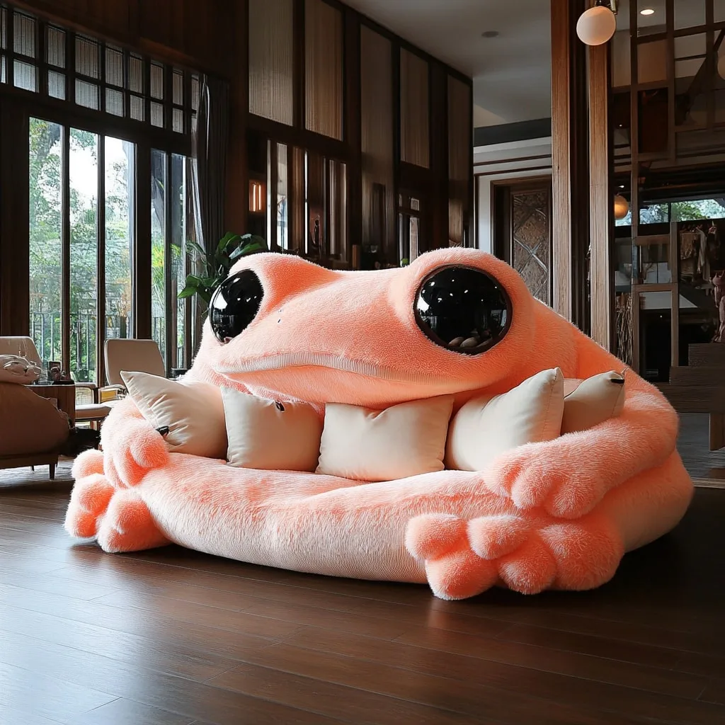 Frog Shaped Sofas