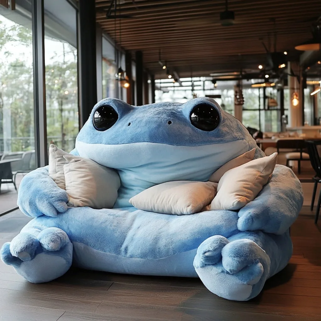 Frog-Shaped Sofa