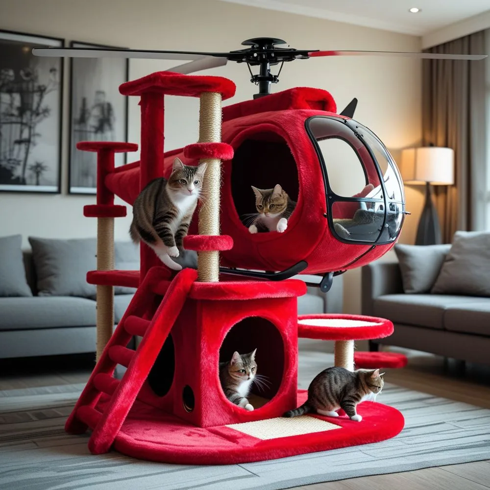 Helicopter Cat Tree