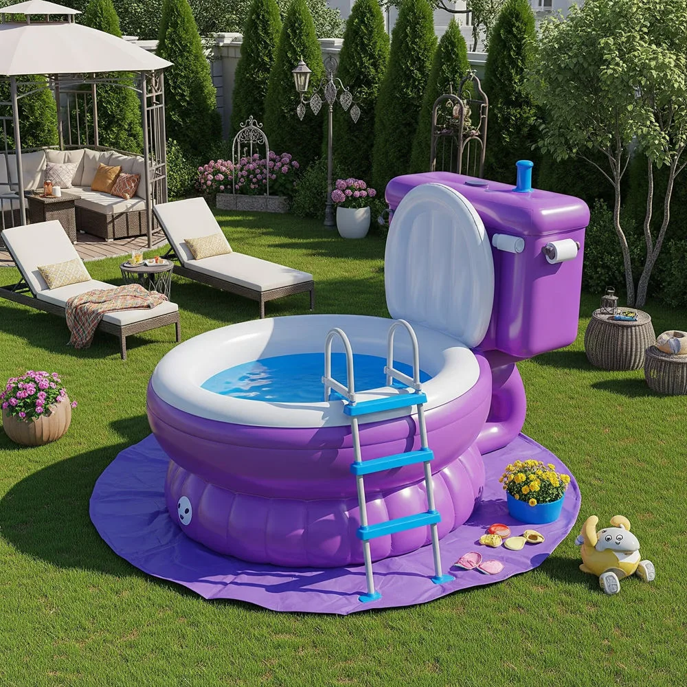 Inflatable Toilet Pool
