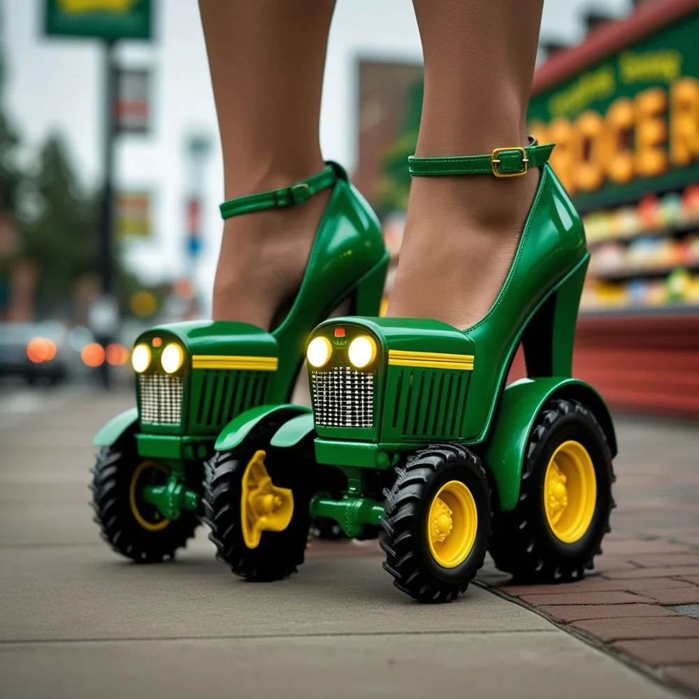 Tractor High Heels