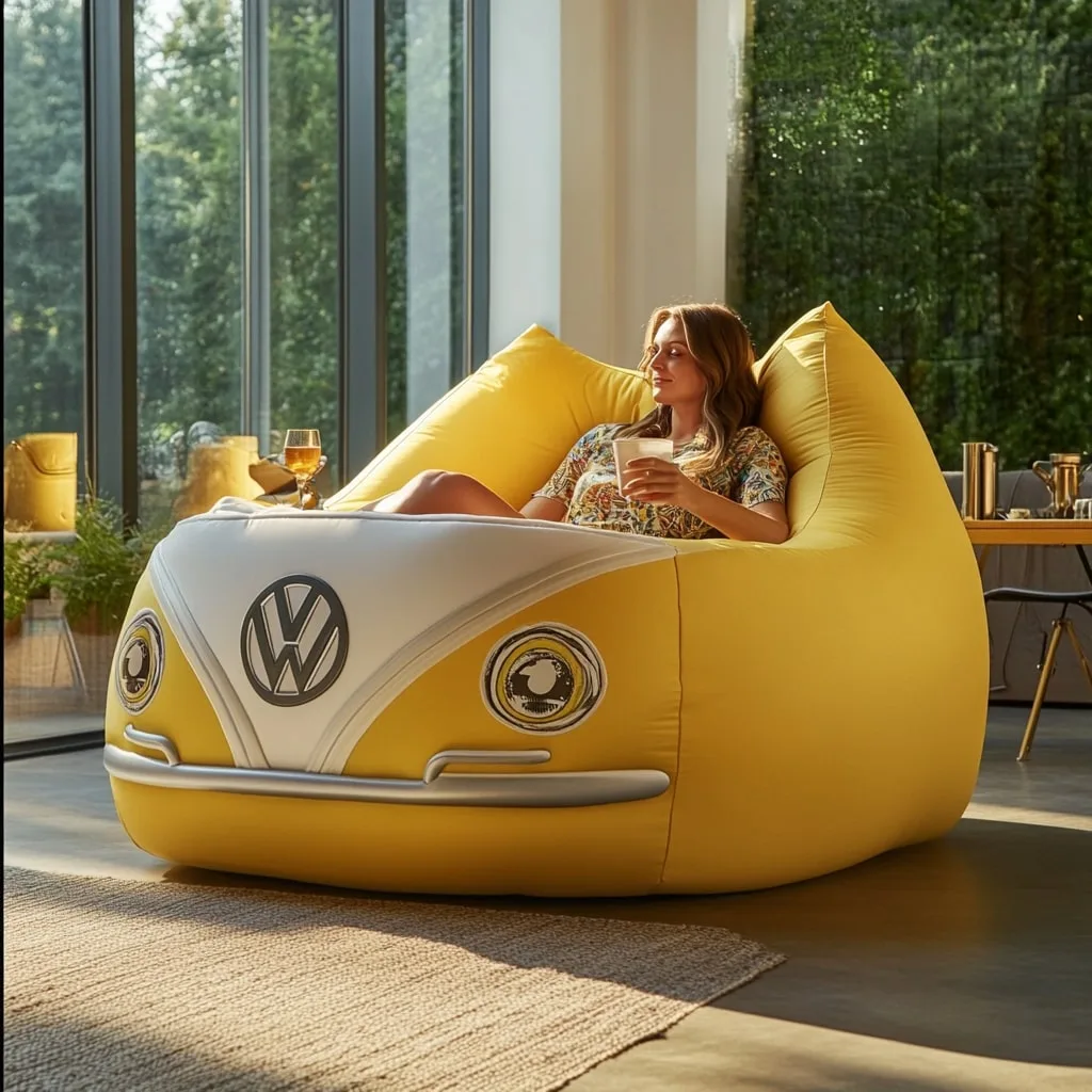 VW Bus Bean Bag