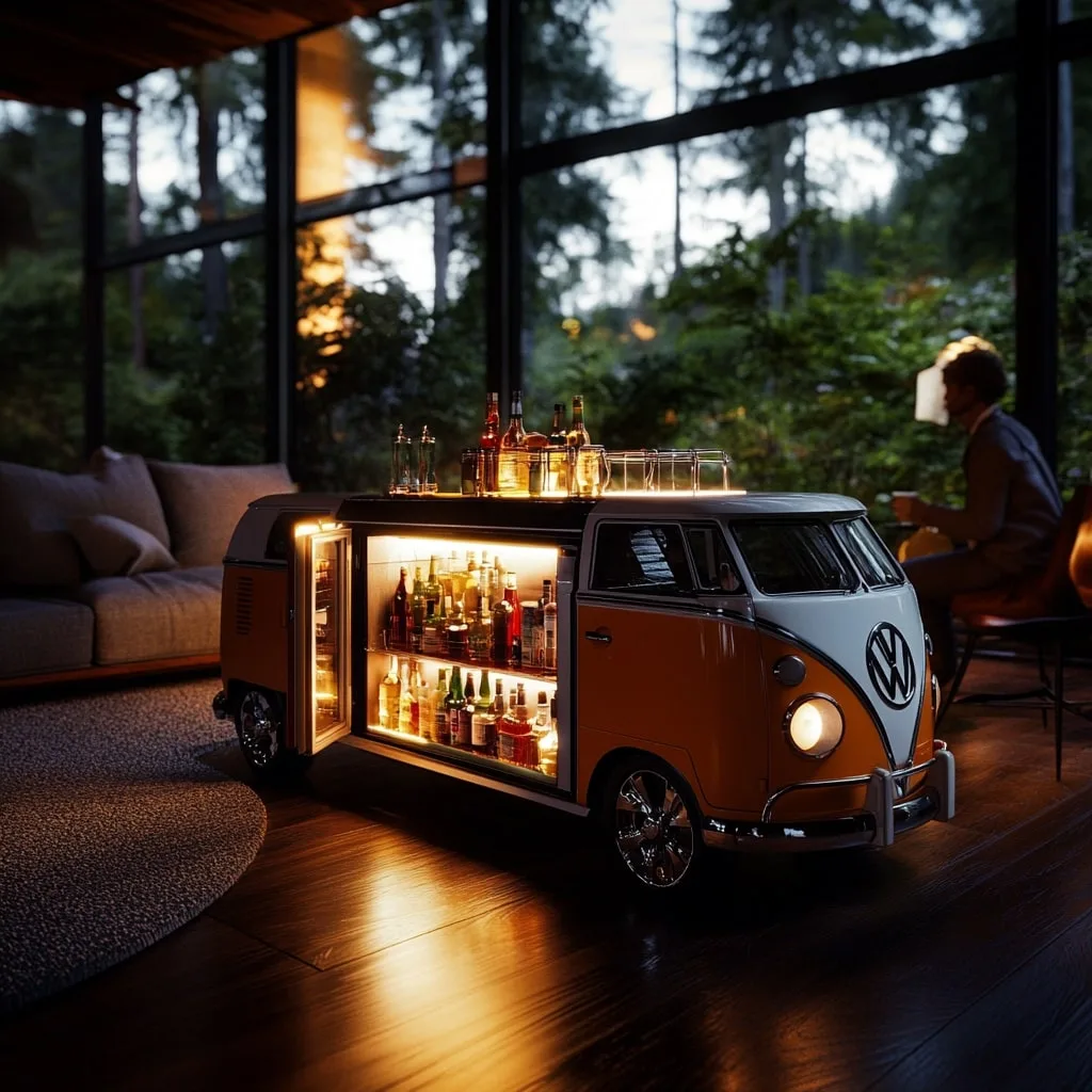 VW Bus Coffee Table