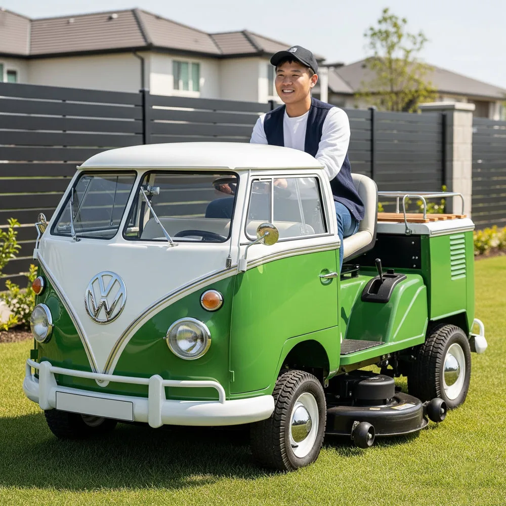 Volkswagen Bus Mowers