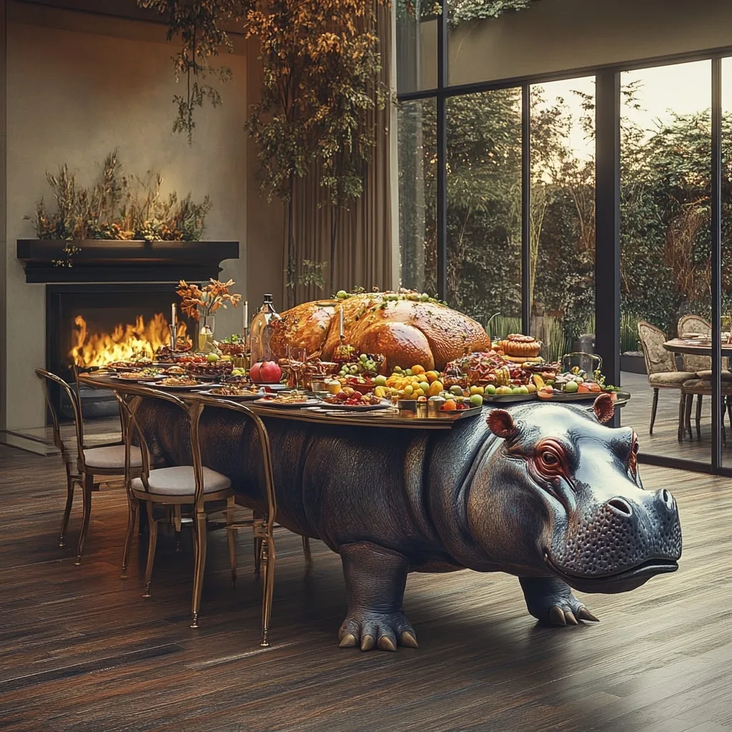 Animal Shaped Dining Tables