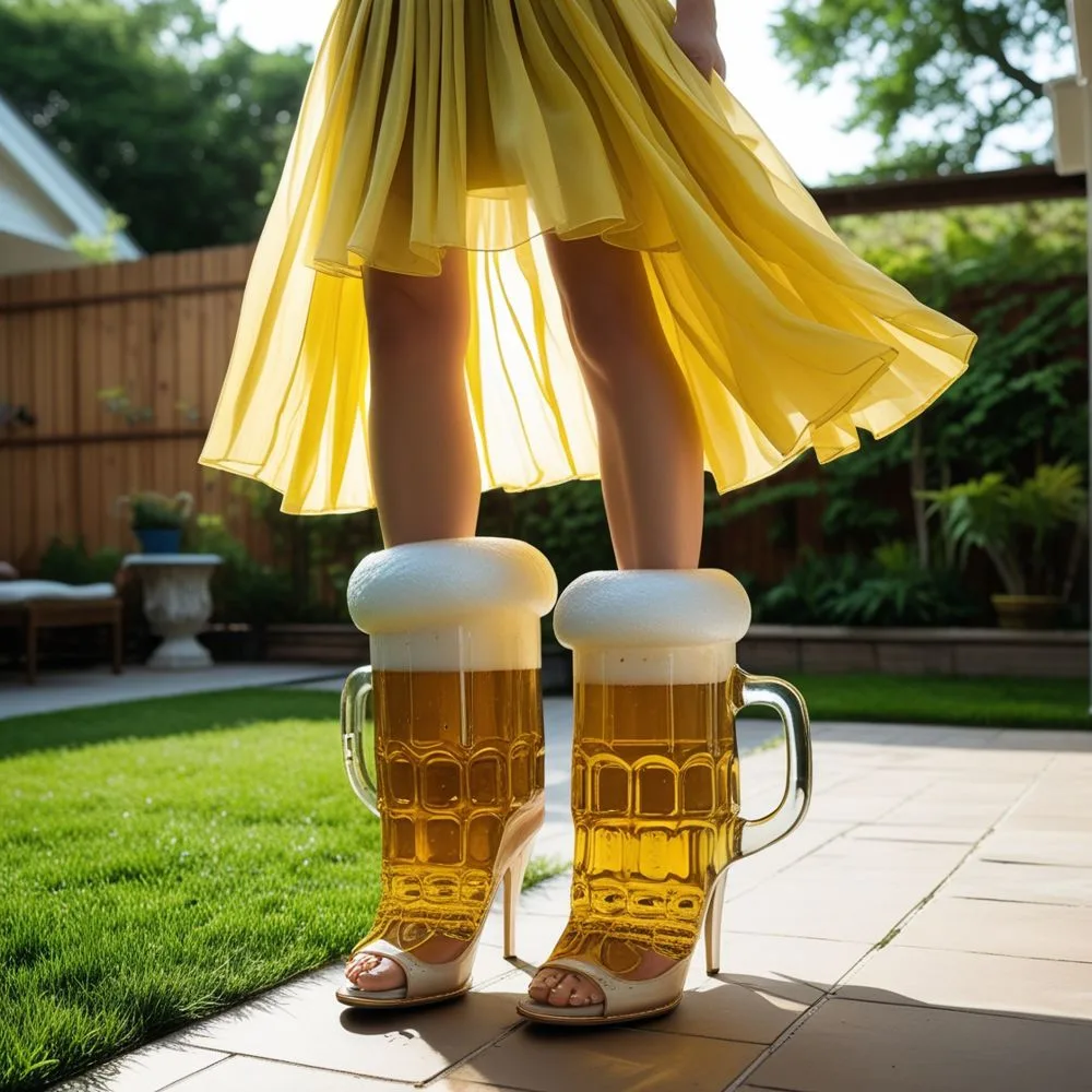 Beer Mug High Heels