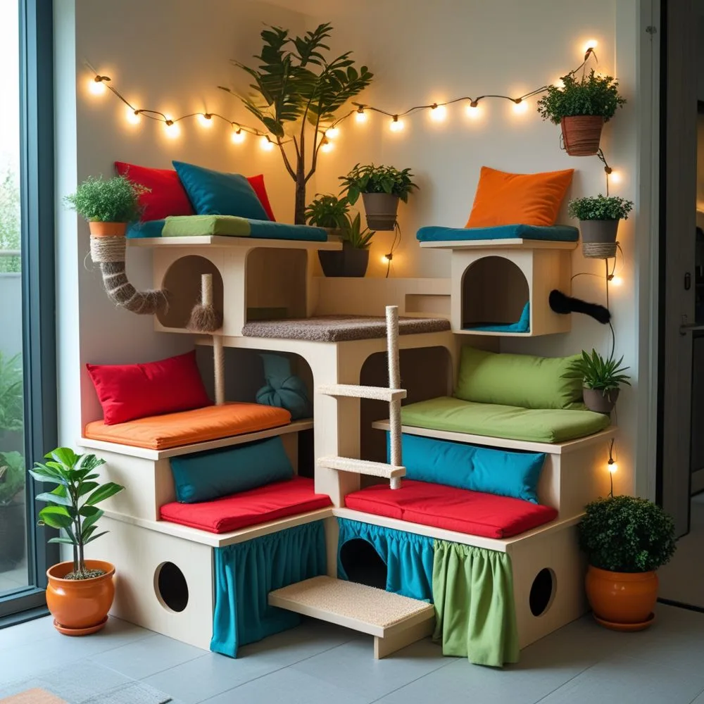 Corner Cat Towers