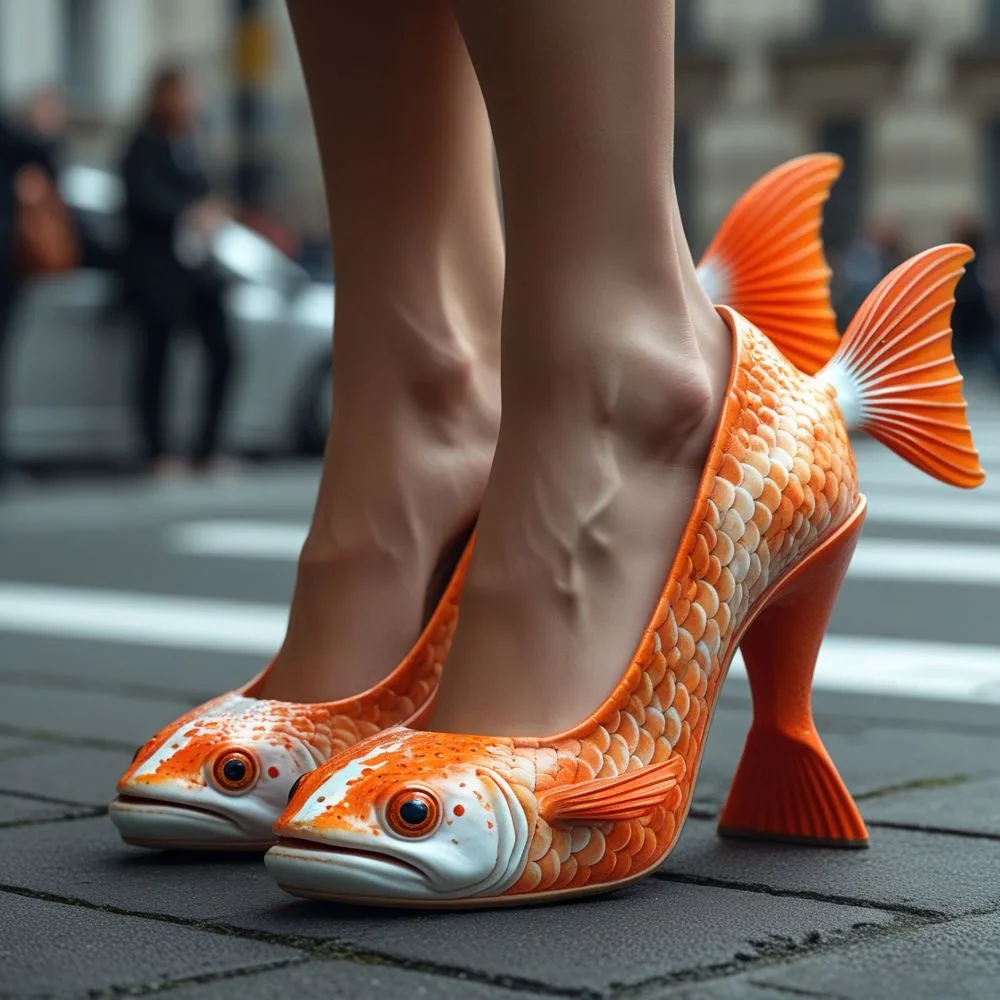 Fish High Heels