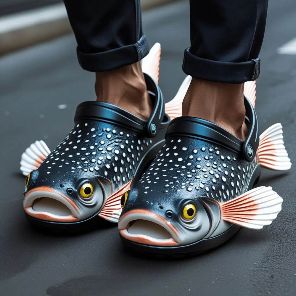 Fish Shaped Crocs