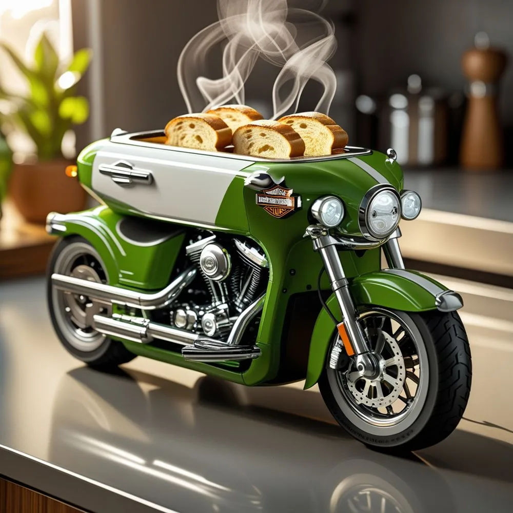 Harley Davidson Toaster