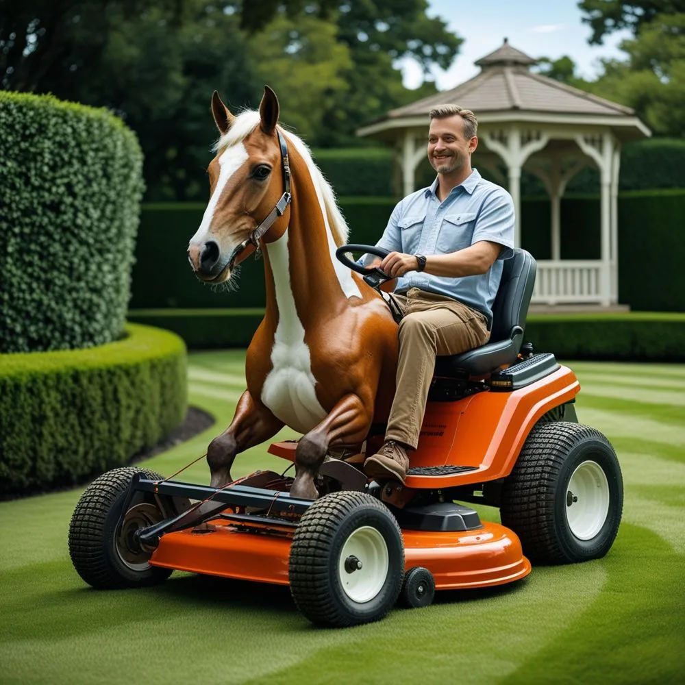 Horse Lawn Mowers