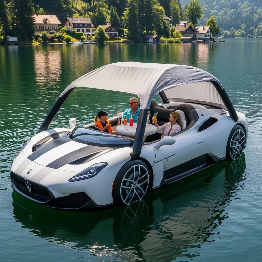 Inflatable Sports Car Lake Floats